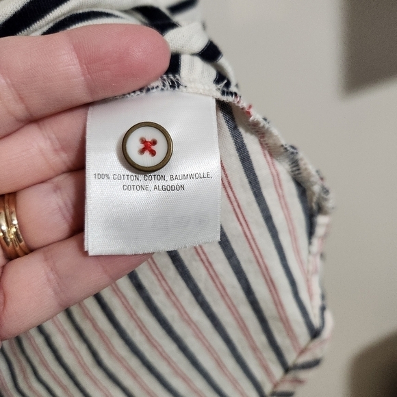 Anthropologie Postmark striped shirt - Picture 9 of 10